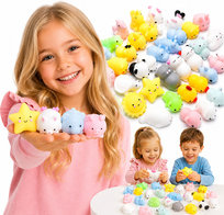 ANTYSTRESOWE MINI ZWIERZAKI MOCHI - SQUISHY GNIOTKI 1 SZT Towar Na Festyny