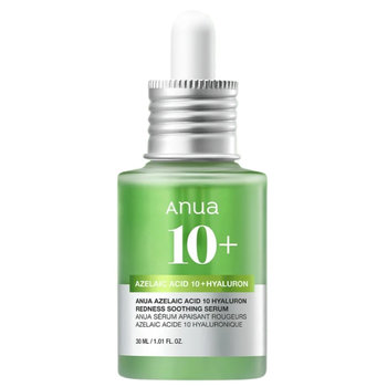 ANUA Azelaic Acid 10 Hyaluron Redness Soothing Serum 30ml - kojące serum do twarzy - Anua
