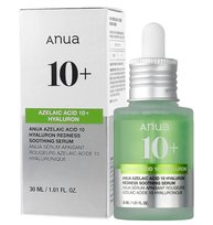 ANUA AZELAIC ACID 10 HYALURON REDNESS SOOTHING SERUM 30ml Anua