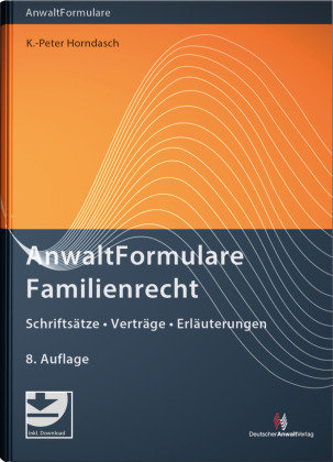 AnwaltFormulare Familienrecht - Deutscher Anwaltverlag | Książka W Empik