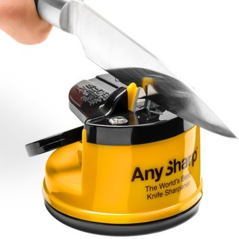 AnySharp, Ostrzałka do noży, Classic, żółto-czarna - AnySharp