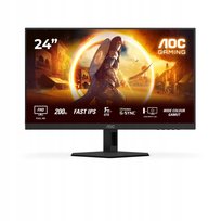 AOC Monitor 24G4HRE 23.8 cala Fast IPS 200Hz HDMIx2 DP Głośniki