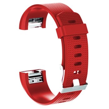 AOcGO FIBcH 2-009 Fitbit charge 2 Zamienny pasek gumowy kolor czerwony - AOCGO