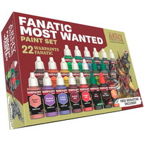 AP: Warpaints Fanatic - Most Wanted Paint Set The Army Painter