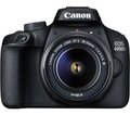 Aparat CANON EOS 4000D + Obiektyw CANON EF-S, 18-55 mm, f/3.5-5.6, III - Canon