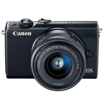 Aparat Canon EOS M100 EF-M 15-45 f/3.5-6.3 czarny - Canon