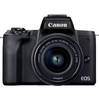 Aparat Canon EOS M50 Mark II + EF-M 15-45mm IS STM czarny