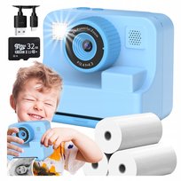 Aparat Cyfrowy Natychmiastowy Fotograficzny MINI DRUKARKA kamera gry