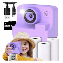 Aparat Cyfrowy Natychmiastowy Fotograficzny MINI DRUKARKA kamera gry