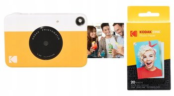 Aparat Kodak Printomatic 5mp + Wkład Papier 20 Szt. - ŻÓŁty - Kodak