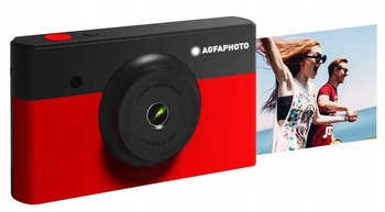 Aparat Natychmiastowy Agfa Agfaphoto Realipix Mini S 10mp Czerwony - AGFAPHOTO