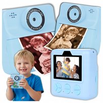 Aparat Natychmiastowy dla dzieci Fotograficzny Kolor Menu pl kamera +Wkłady