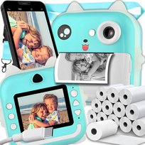 Aparat Natychmiastowy Mini Drukarka Termiczna Do Zdjęć + 22 Rolki Xl