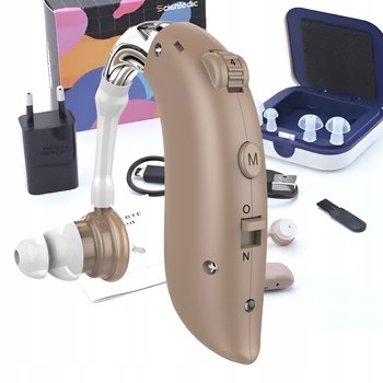 Aparat Słuchowy Cyfrowy Wzmacniacz Dzwięku Słuchu Akumulator Bte - Inny producent