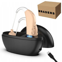 Aparaty słuchowe dla seniorów Braders wygoda, redukcja szumów, lepszy słuch