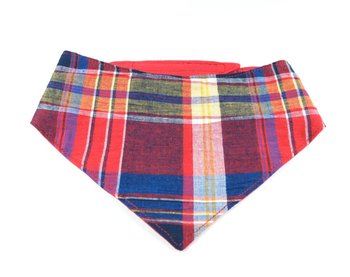 Apaszka dla psa OssoDiCane Classic Red Tartan, S. - OssoDiCane