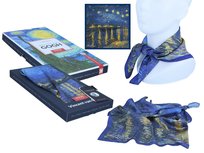 Apaszka - V. van Gogh, Gwiaździsta Noc nad Rodanem (CARMANI) Carmani
