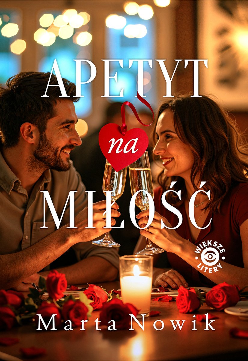 Apetyt na miłość. Większe litery - Nowik Marta | Książka w Empik