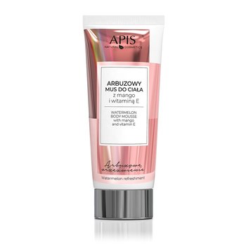 Apis, Arbuzowe Orzeźwienie, arbuzowy mus do ciała z mango i witaminą E, 200 ml - Apis