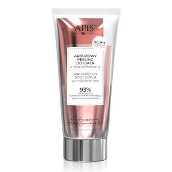 Apis, Arbuzowy peeling do ciała z lawą wulkaniczną, 200 ml - Apis