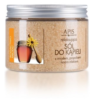 Apis, Bogactwo Miodu, sól do kąpieli relaksująca, 650 g - Apis