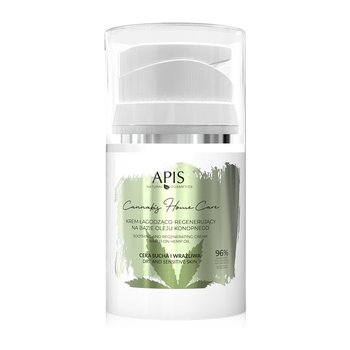 Apis, Cannabis Home Care, krem łagodząco-regenerujący na bazie oleju konopnego, 50 ml - Apis