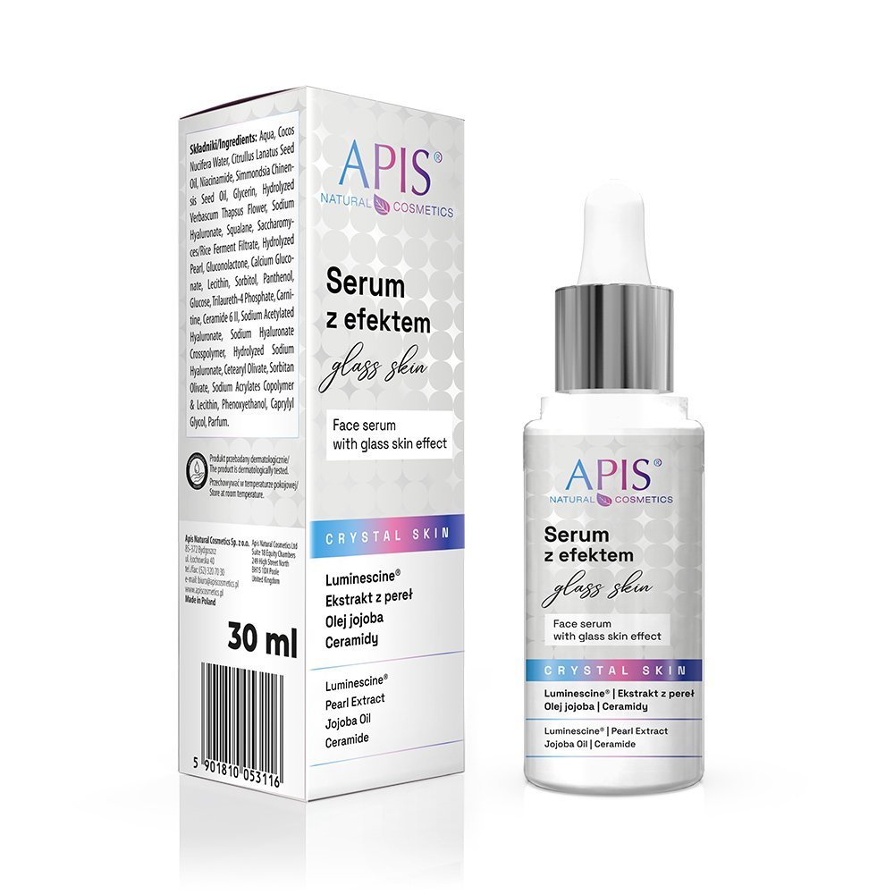 Apis CRYSTAL SKIN Serum z efektem glass skin 30 ml | Sklep EMPIK.COM