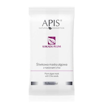 Apis, Kakadu Plum, Śliwkowa Maska Algowa Z Nasionami Chia, 20g - Apis