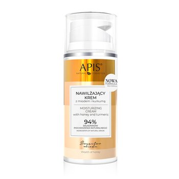 Apis, Krem Do Twarzy Z Miodem I Kurkumą Z Witaminami A I E, 100 Ml - Apis