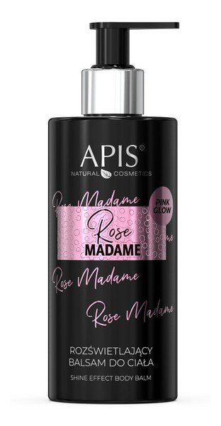 Apis, Rose Madame, Balsam Do Ciała Rozświetlający, 300 Ml-Zdjęcie-0