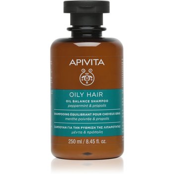 Apivita Hair Care Oily Hair głęboko oczyszczający szampon do przetłuszczającej się skóry głowy do wzmocnienia włosów i nadania im większego połysku 25 - Inna marka