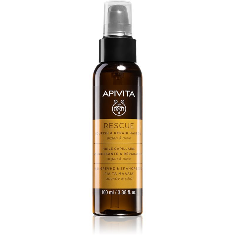 Apivita Holistic Hair Care Argan Oil & Olive nawilżający i odżywczy ...