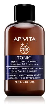 Apivita, Men's Tonic Shampoo Hippophaetc & Rosemary, Szampon Przeciw Wypadaniu Włosów, 75 ml - APIVITA