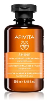 Apivita, Shine Orange & Honey, Szampon Rewitalizujący, 250 ml - APIVITA