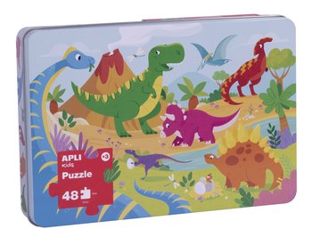 Apli kids, puzzle, Dinozaury, 48 el. - APLI Kids