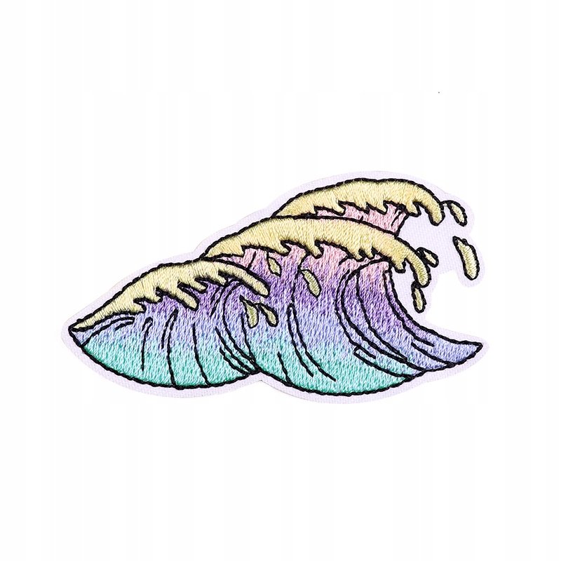 APLIKACJA TERMO 7828 WZBURZONA FALA 7,5x4cm - Inny producent | Sklep ...