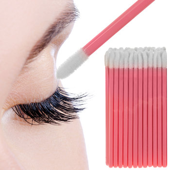 Aplikatory Welurowe do Przedłużania Rzęs Ust 50szt SOULIMA - Soulima