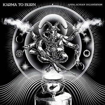 Appalachian Incantation-Black, White & Red Striped Colored, płyta winylowa - Karma To Burn