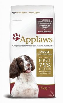 Applaws Dog Adult Small&Medium kurczak z jagnięciną 2kg - Applaws