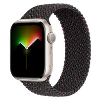 APPLE BRAIDED STRAP SOLO MMWH3ZM/A 40/41/42MM SIZE 8 BLACK UNITY ORYGINALNA PLOMBA