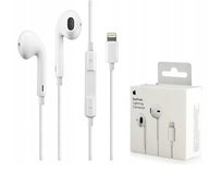APPLE EARPODS SŁUCHAWKI LIGHTNING IPHONE 8 X XR 11 12 13 14