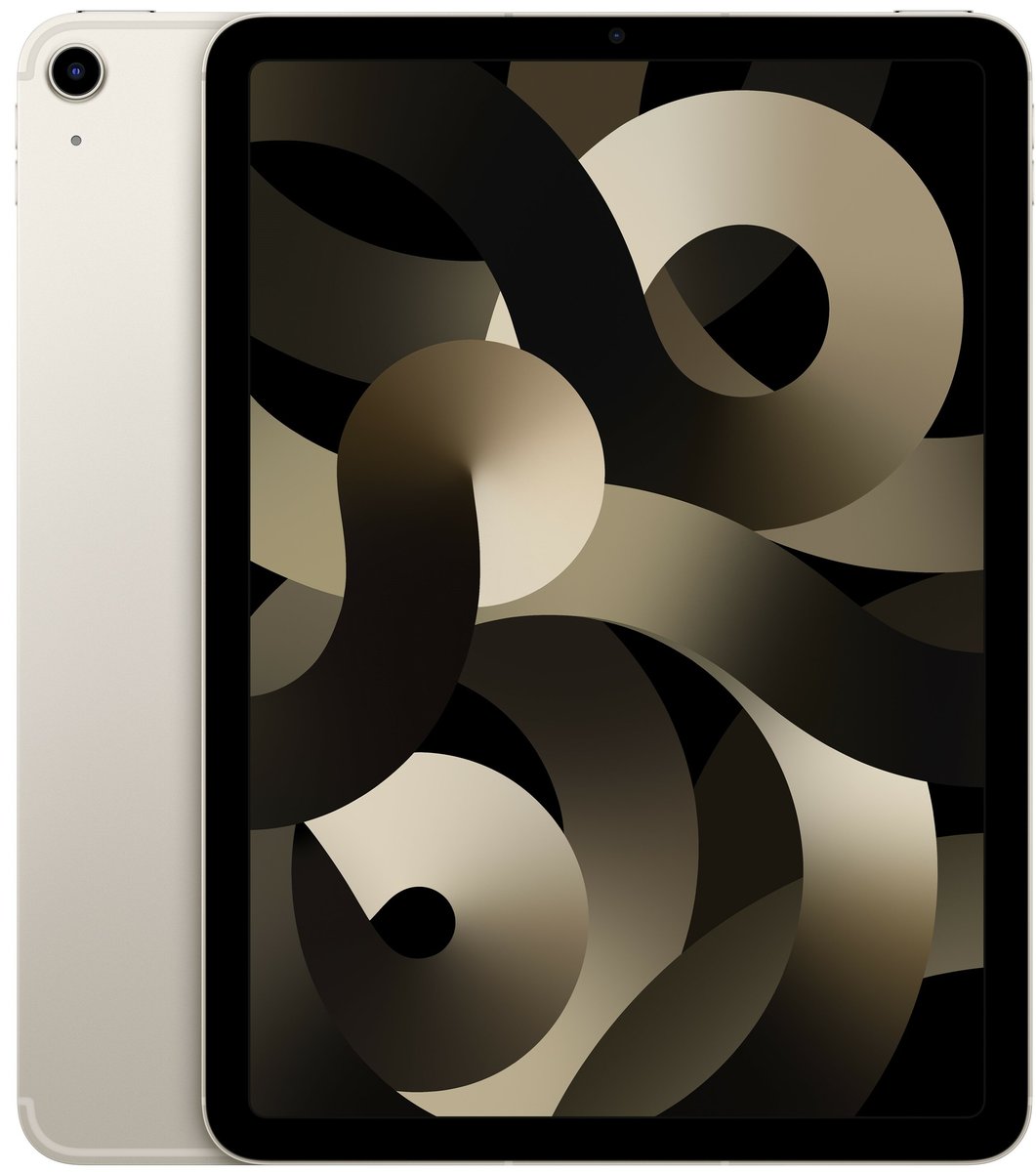 Apple - iPad Air WiFi ＋ Cellular 64GB Odnowiony iPad Air, Wi‑Fi + Cellular, 64 GB – gwiezdna