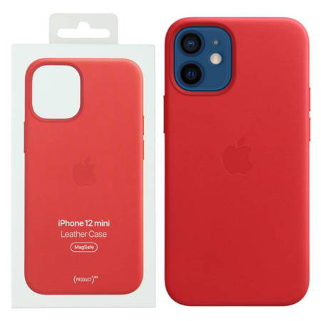 Apple iPhone 12 mini etui skórzane Leather Case MagSafe