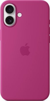 Apple iPhone 16 Plus Silicone Case with MagSafe fuchsia - Apple