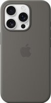 Apple iPhone 16 Pro Silicone Case with MagSafe stone gray Apple