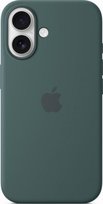 Apple iPhone 16 Silicone Case with MagSafe lake green Apple