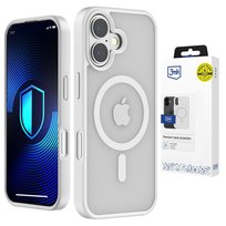 Apple iPhone 17 - 3mk Smoke MagCase White 3MK