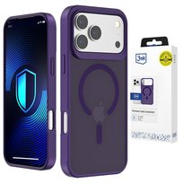 Apple iPhone 17 Pro Max - 3mk Smoke MagCase Purple 3MK