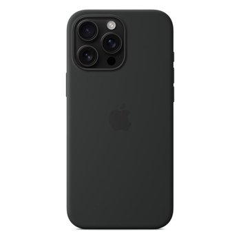 Apple Silikonowe etui do iPhone 16 Pro Max z MagSafe - Czarne - Apple