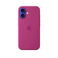 Apple Silikonowe etui do iPhone 16 z MagSafe - Żywy róż Apple